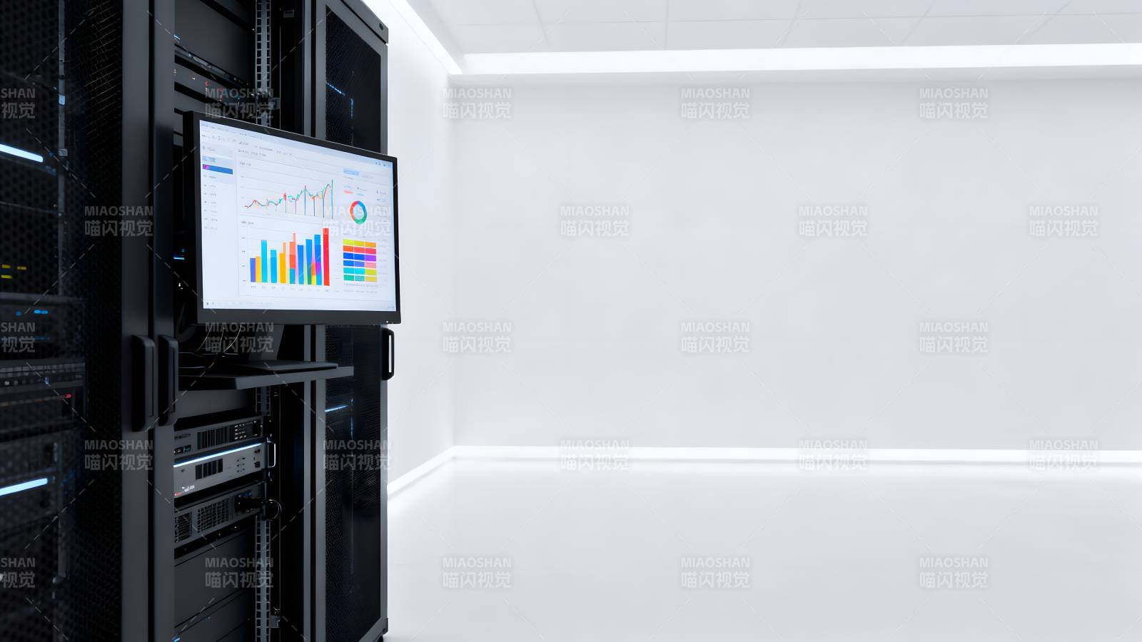 数据中心监控室图片