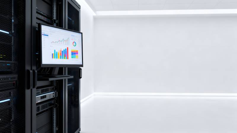 数据中心监控室图片