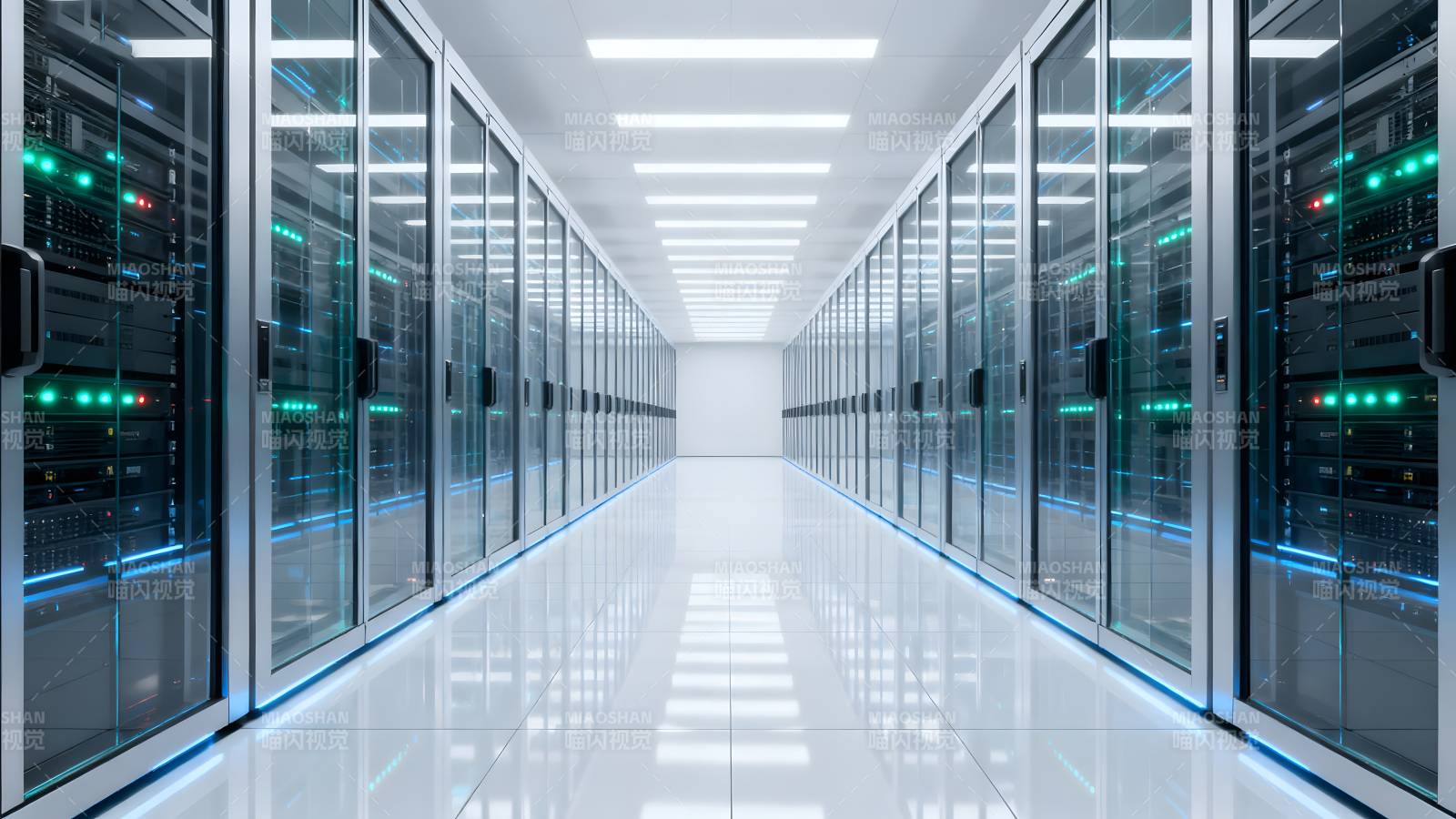 数据中心走廊图片