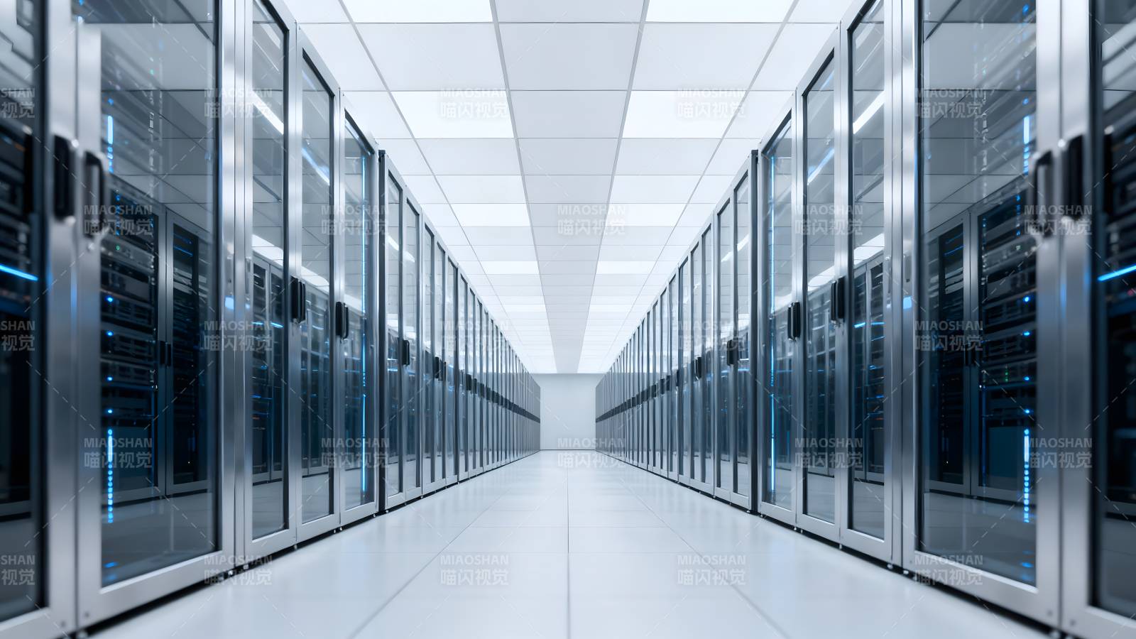 数据中心机房走廊图片