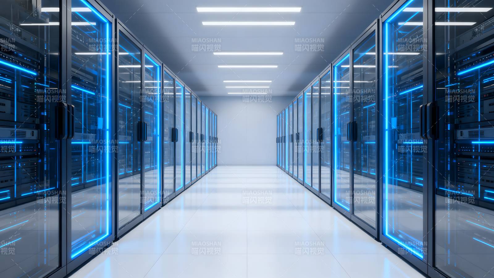 数据中心走廊图片
