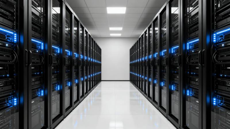 数据中心机房图片