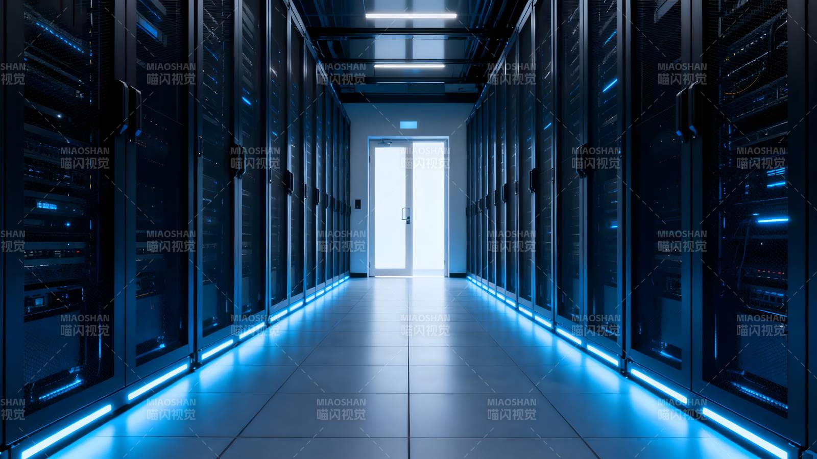 数据中心走廊图片