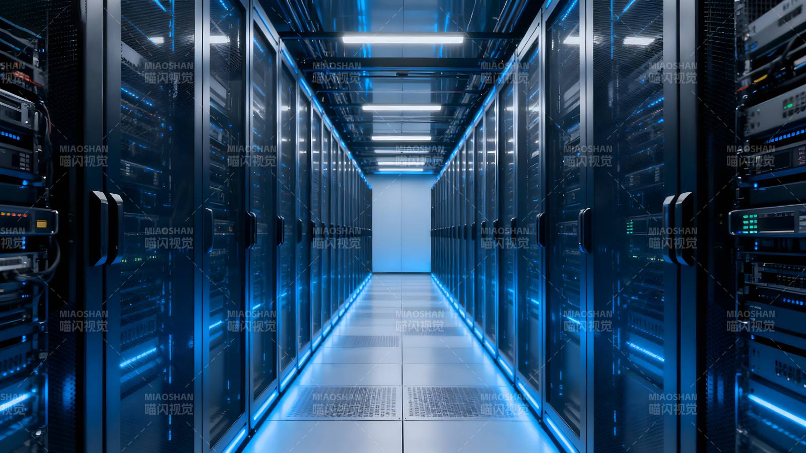 数据中心走廊图片