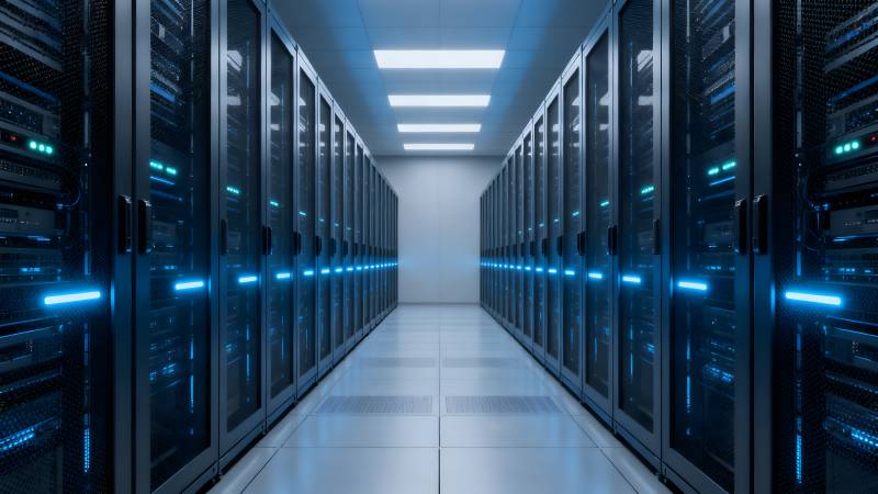 数据中心机房图片