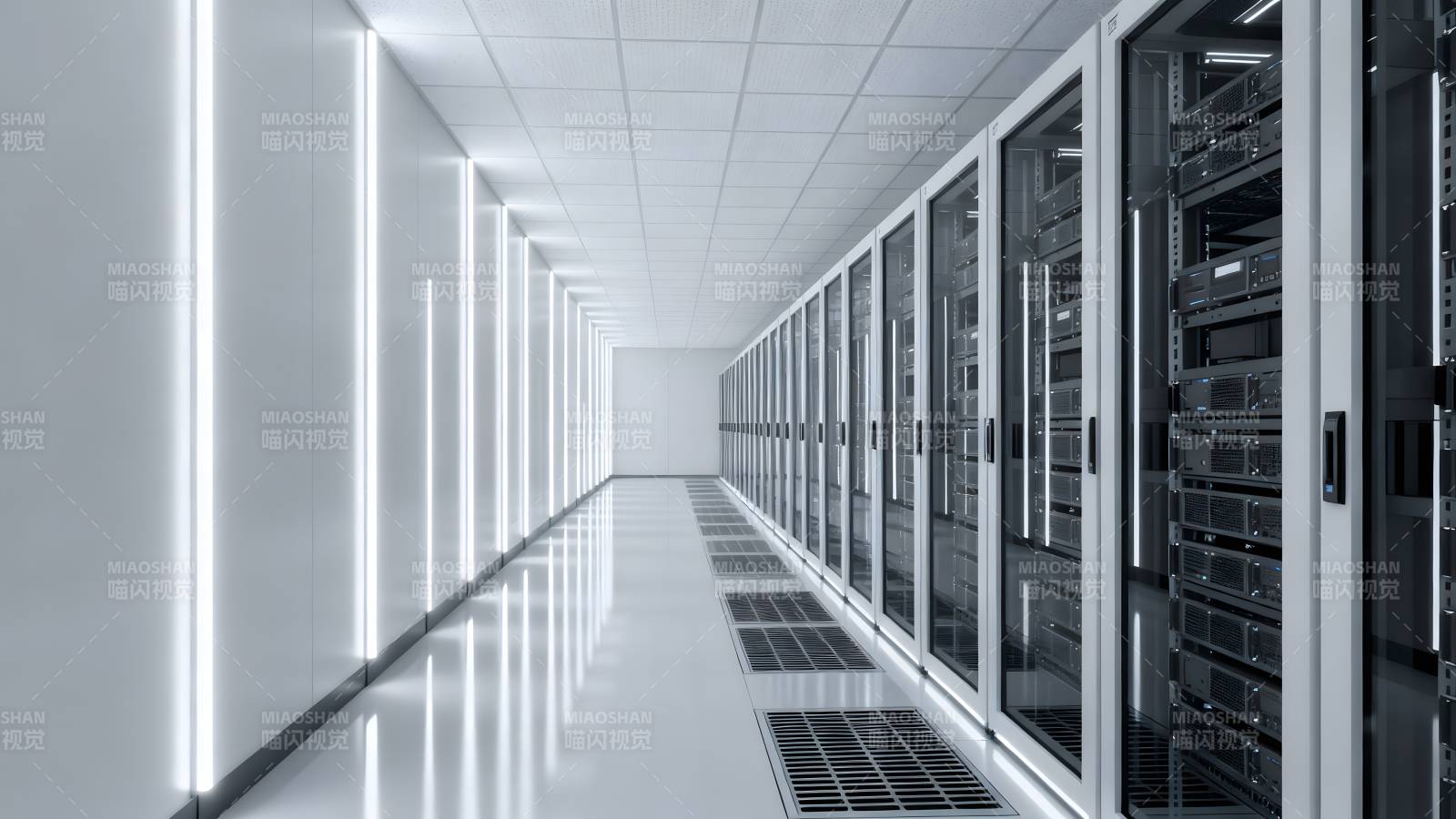 数据中心走廊图片