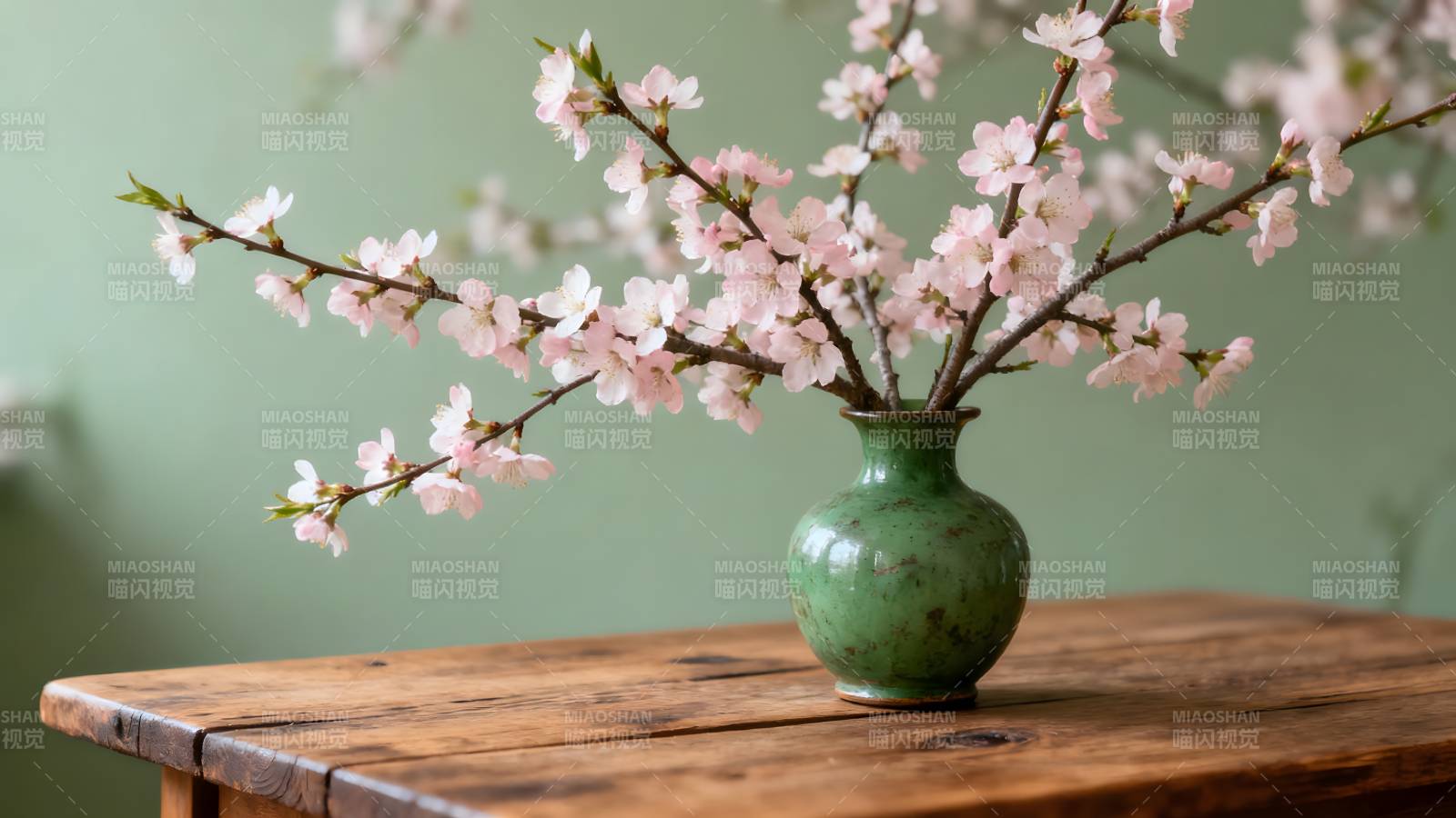 樱花枝头春意浓图片