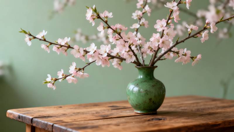 樱花枝头春意浓图片