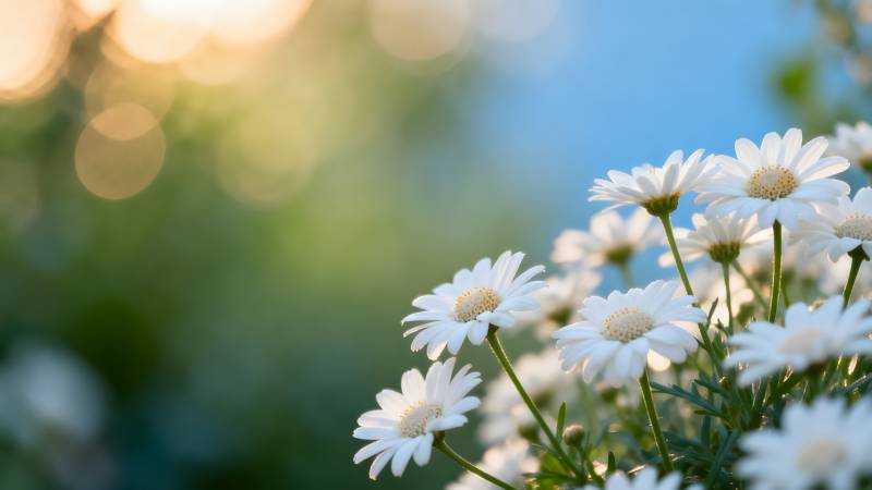 雏菊绽放 春意盎然图片