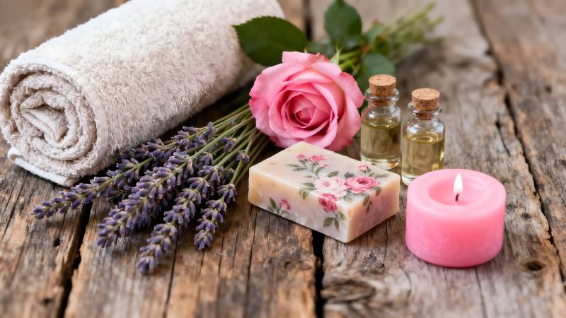 香薰疗愈时光图片