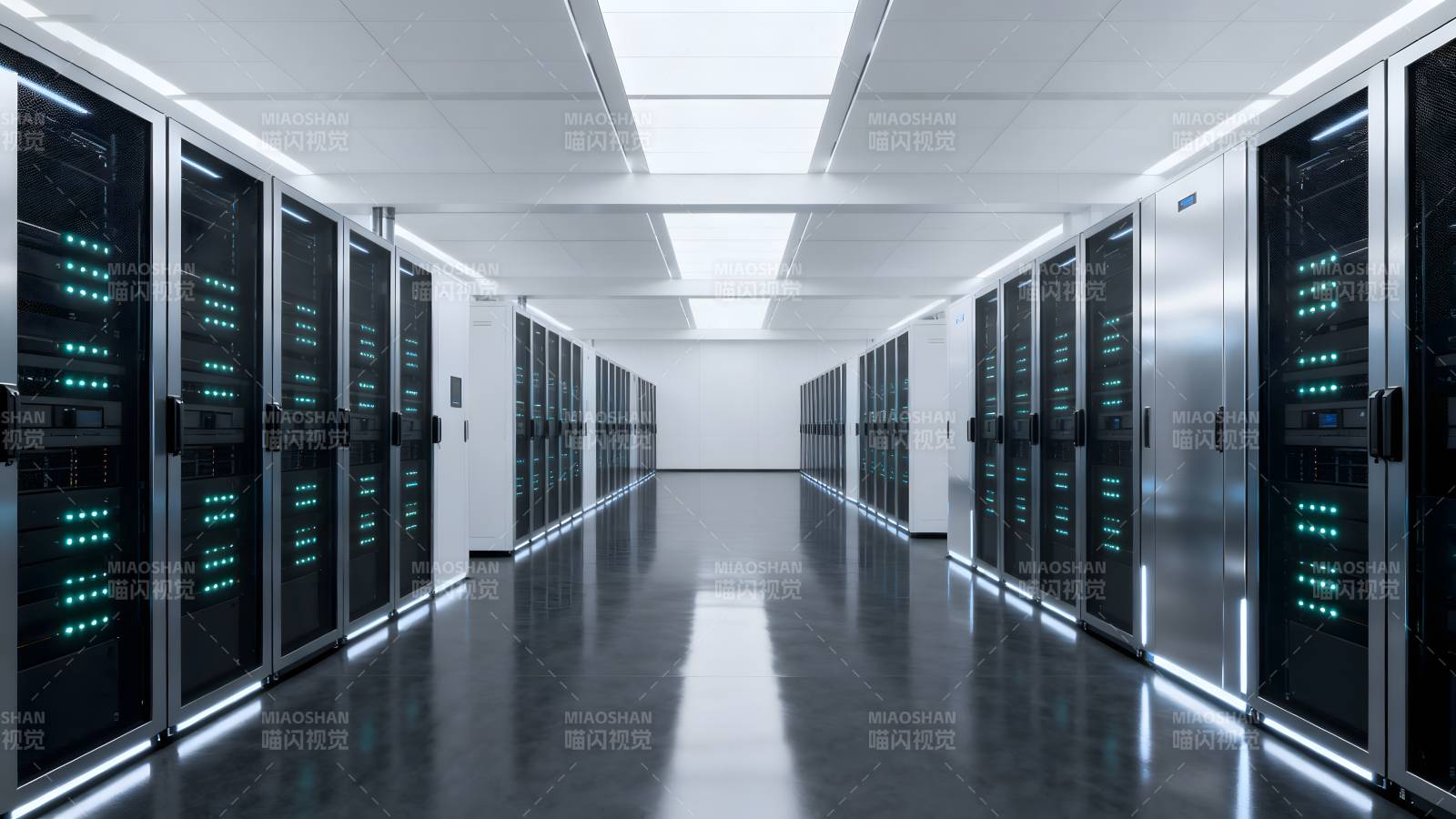 数据中心机房走廊图片