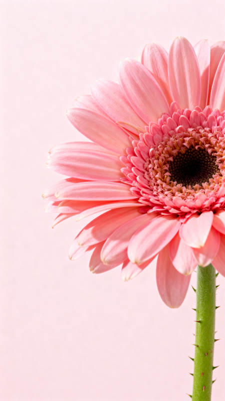 粉红雏菊绽放图片