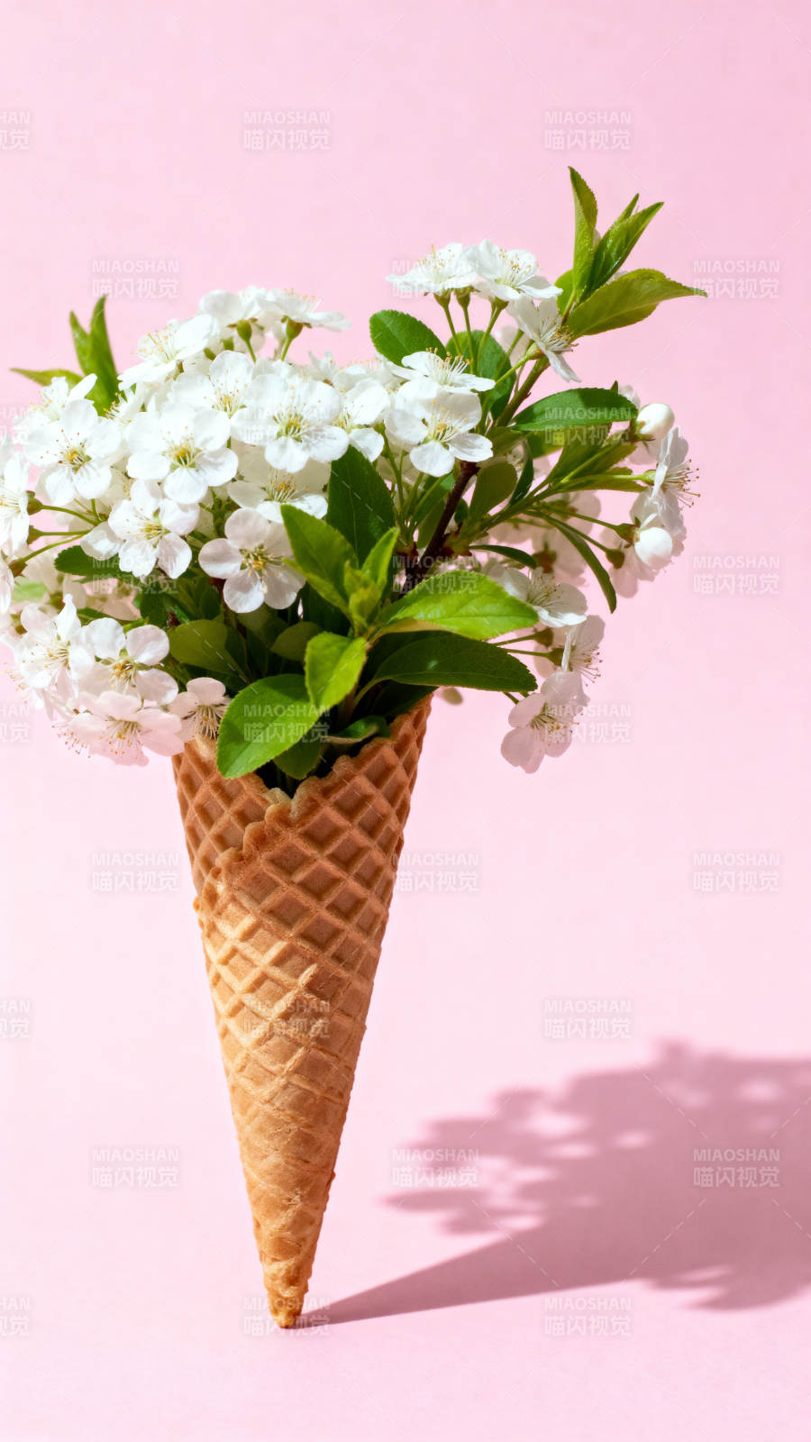 花束冰激凌图片