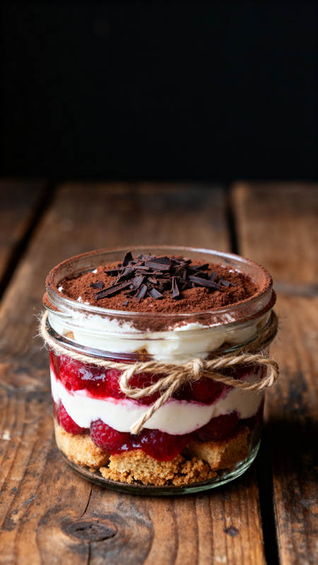 莓果提拉米苏图片