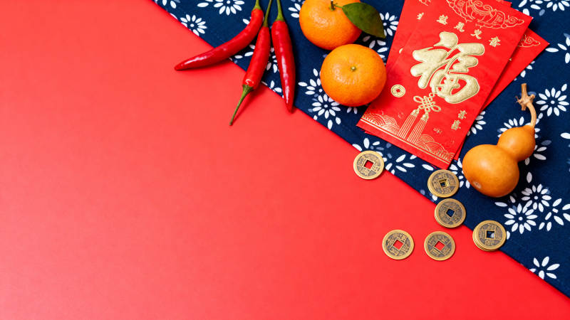 春节喜庆布置图片