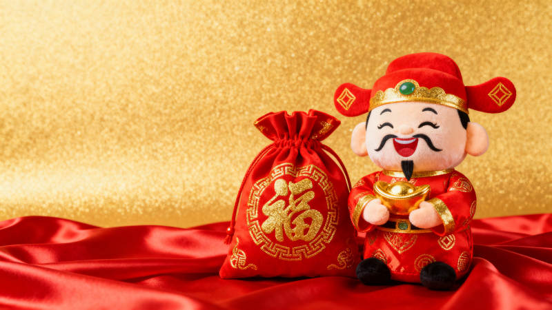 财神送福迎新春图片