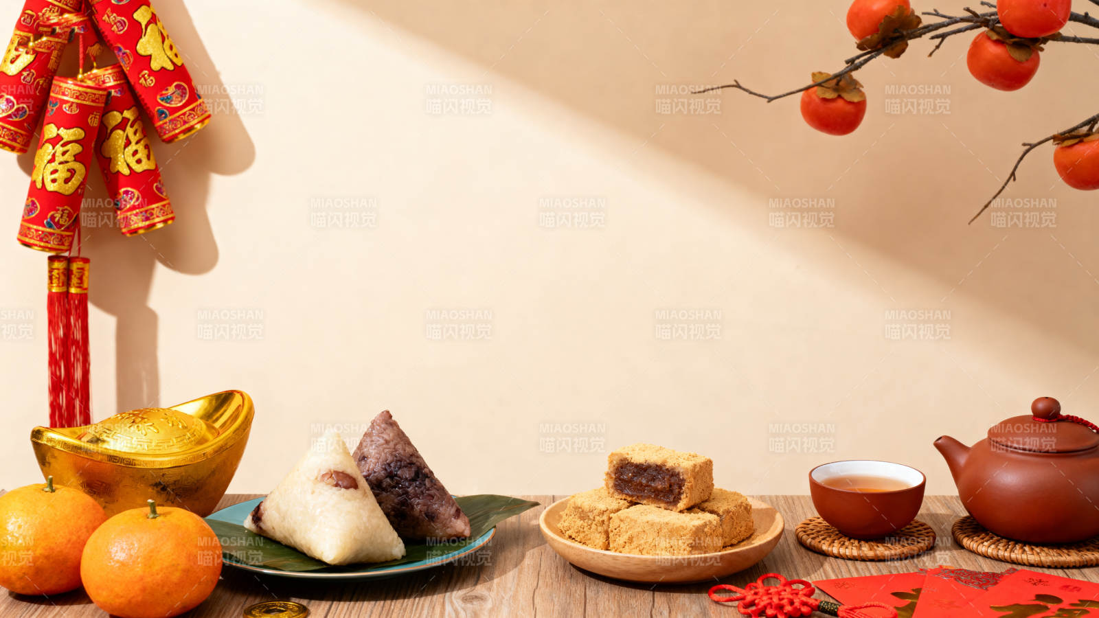 新春佳节美食图图片