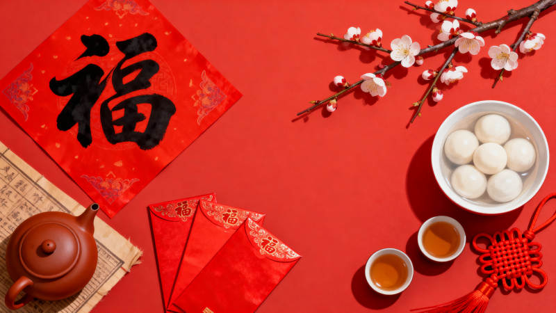 新春福满堂图片