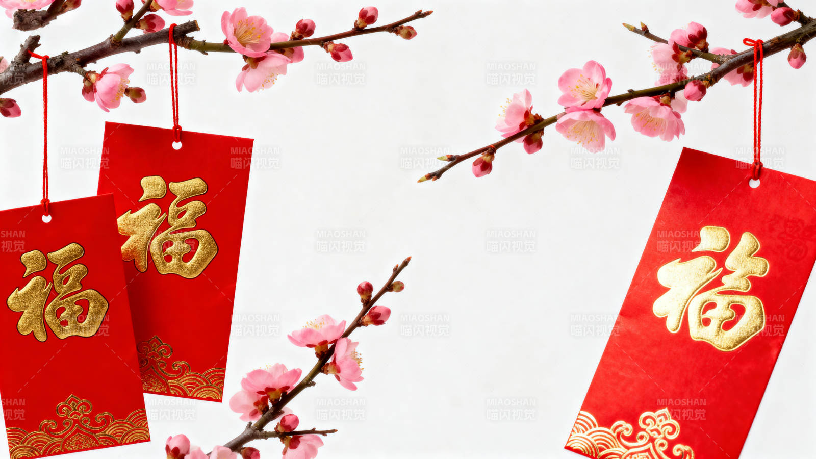 福字挂饰迎新春图片