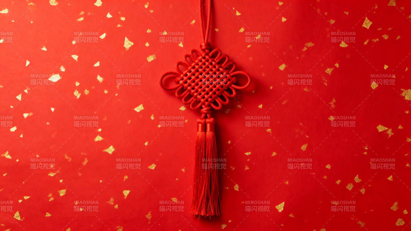 中国结迎新春图片