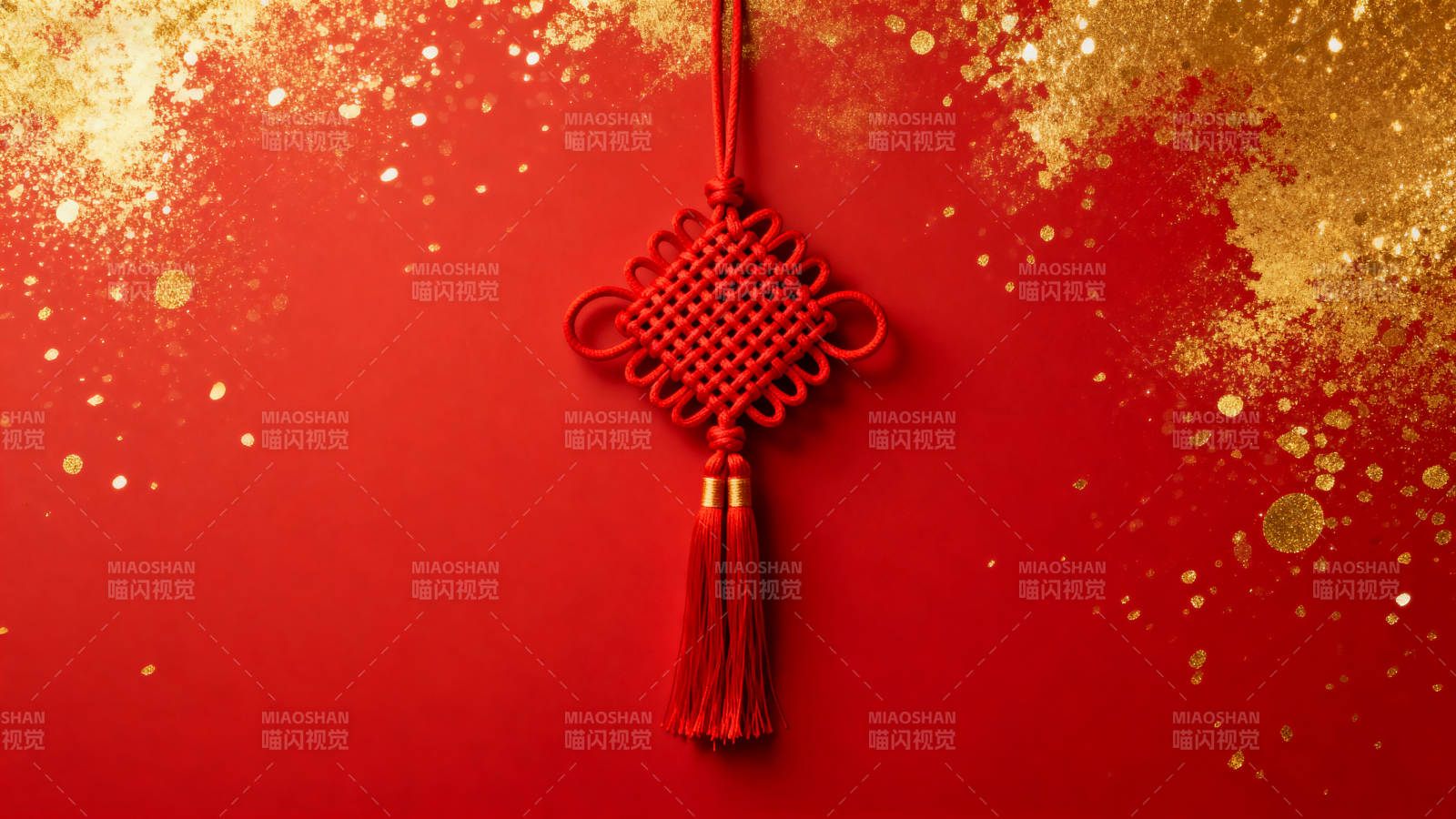 中国结迎新春图片