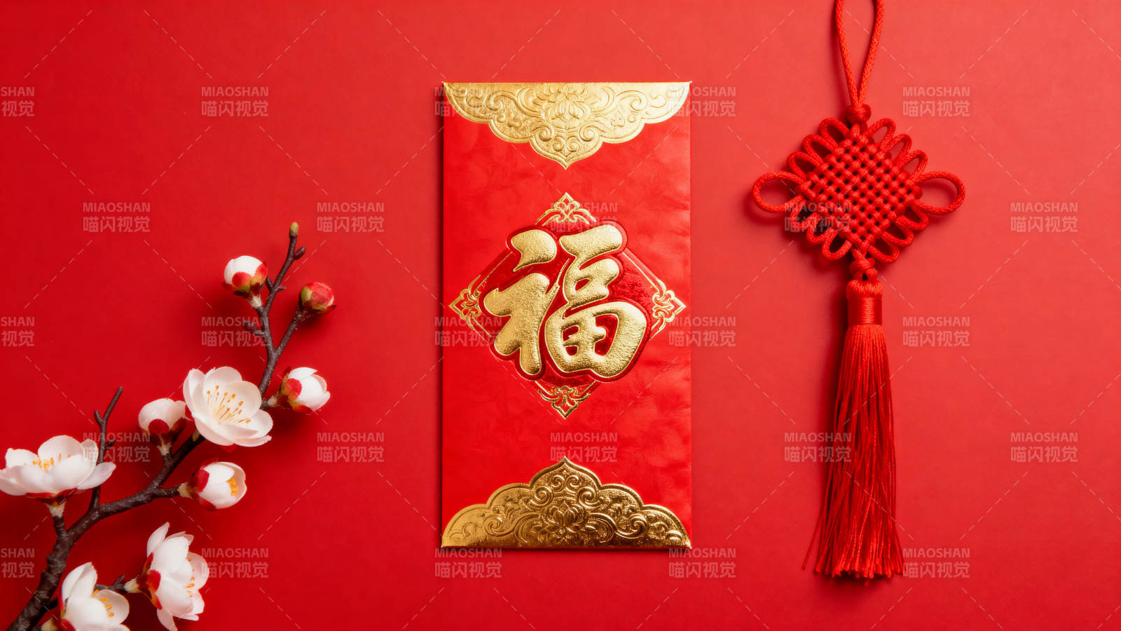 新春福袋迎祥瑞图片