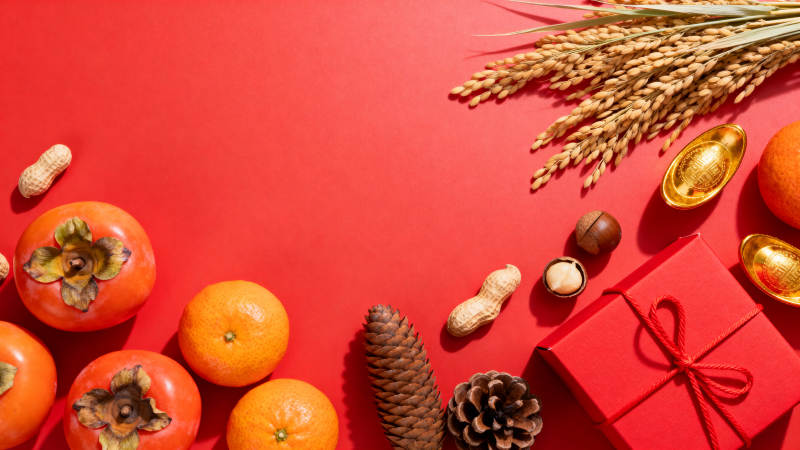 秋日丰收礼盒图片