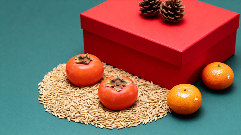 红盒果香迎新春图片