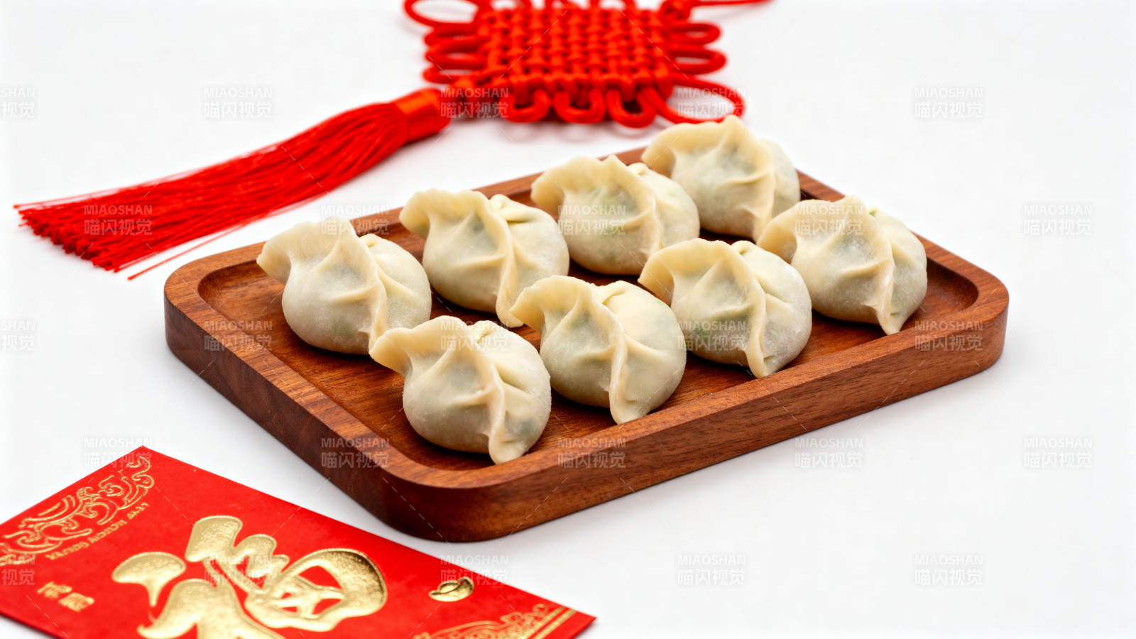 饺子迎春 福满人间图片