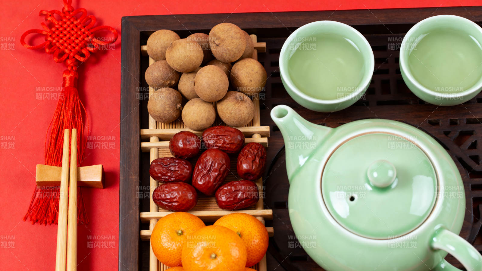 茶点果品迎新春图片