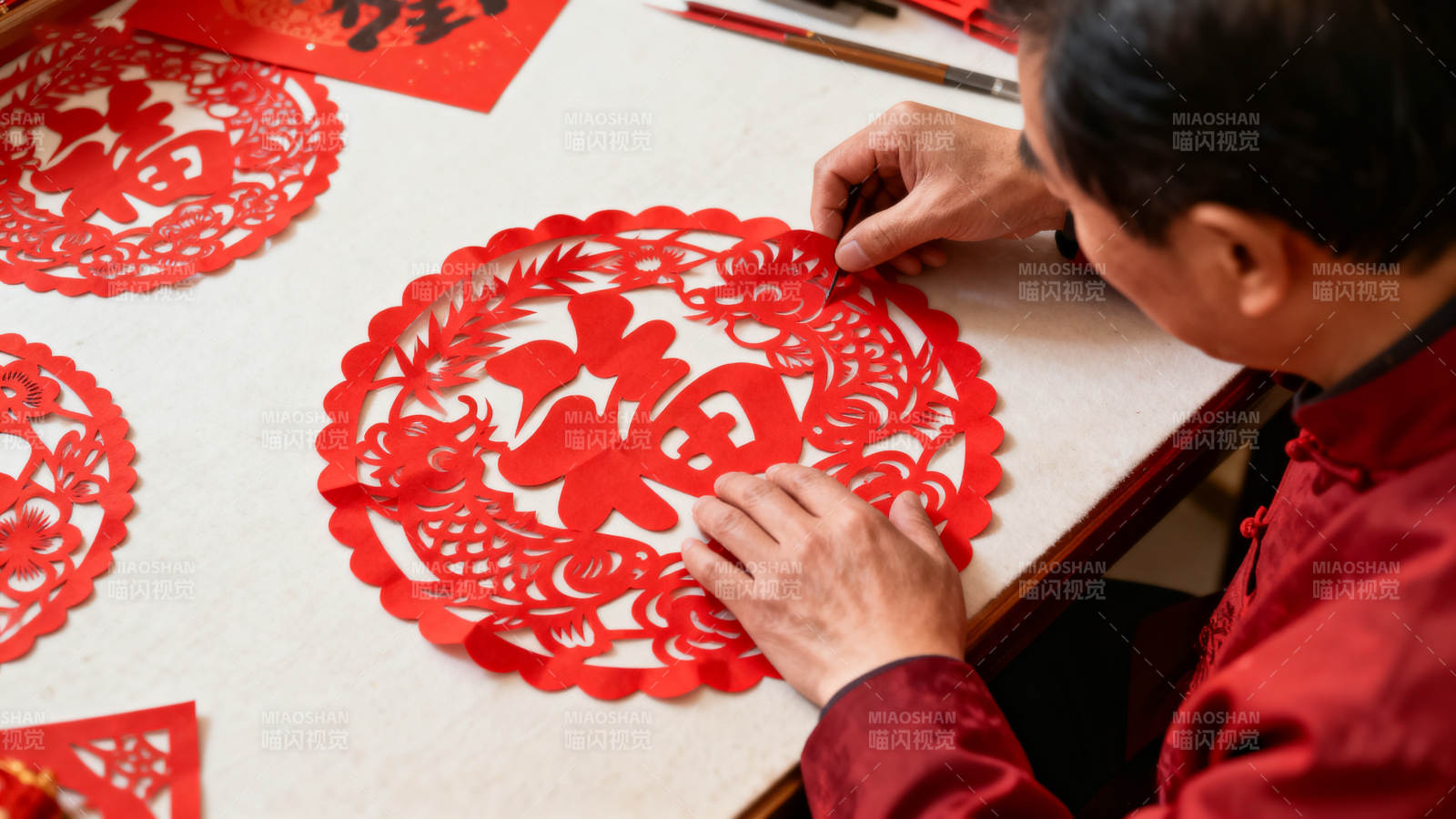 剪纸艺术传承图片