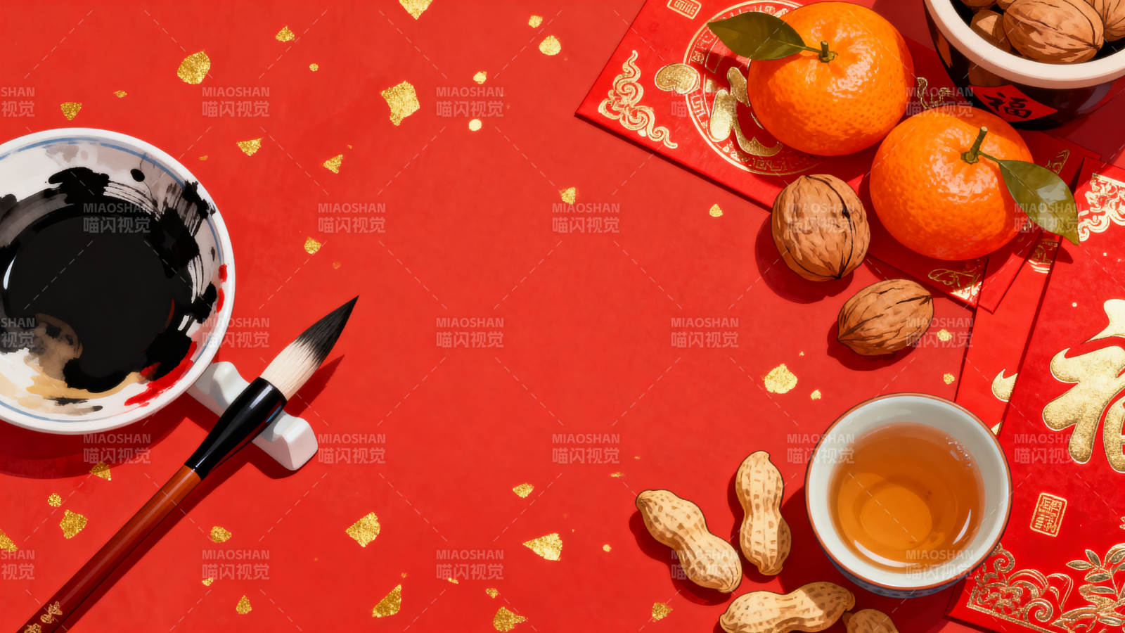 春节喜庆摆件图片