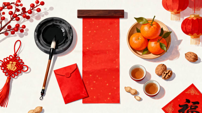 新春福满堂图片