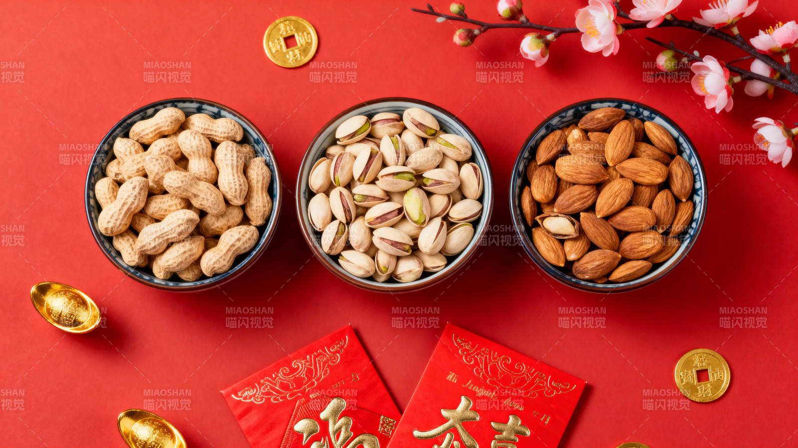 新春坚果礼盒图片