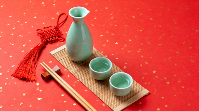 中式酒具雅韵图片