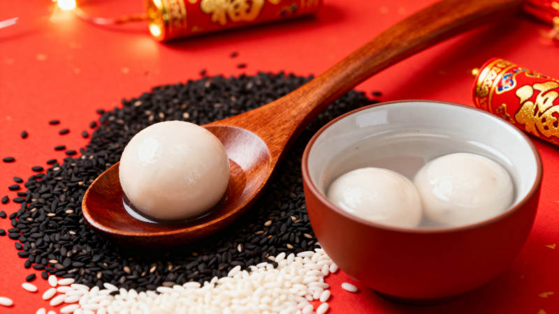 元宵节汤圆美食图片