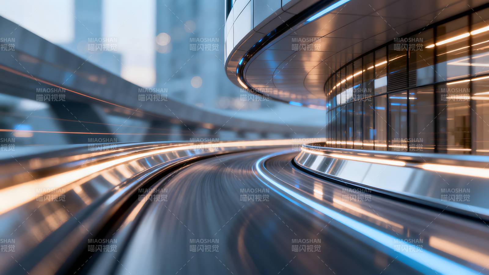 未来城市轨道图片