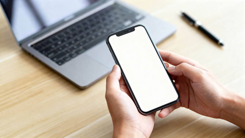 手机屏幕展示图片