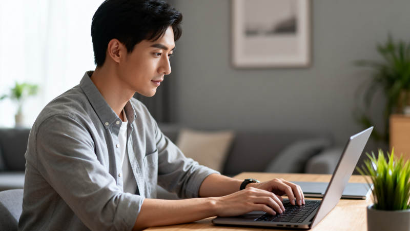 专注工作时刻图片