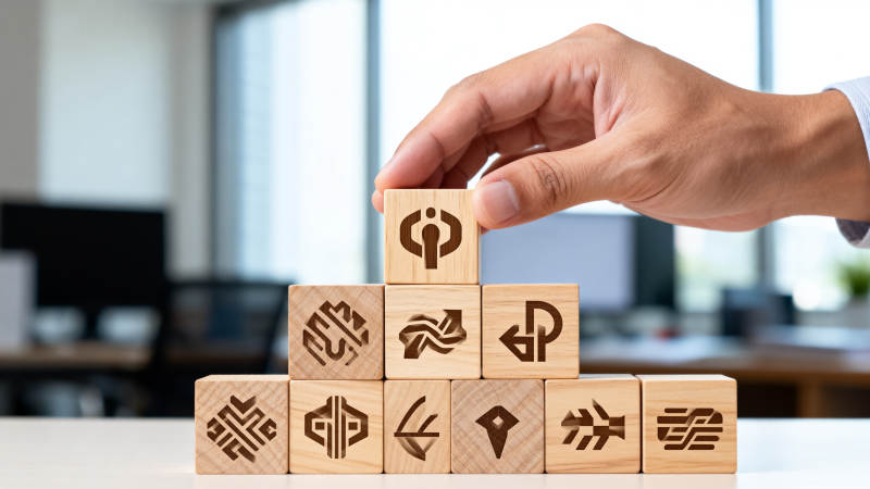 构建品牌标识图片