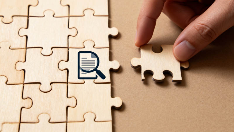 拼图寻觅缺失一角图片