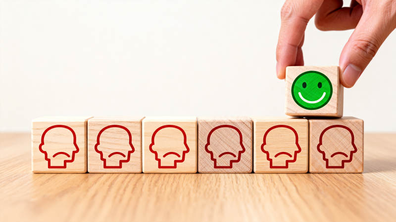 微笑取代悲伤图片