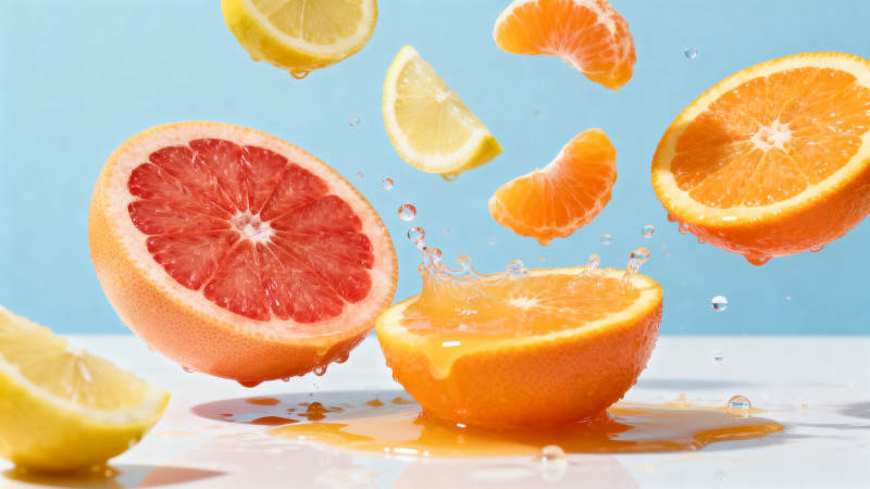 水果飞溅瞬间图片