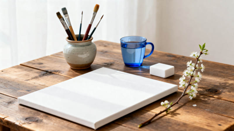 静谧创作时光图片