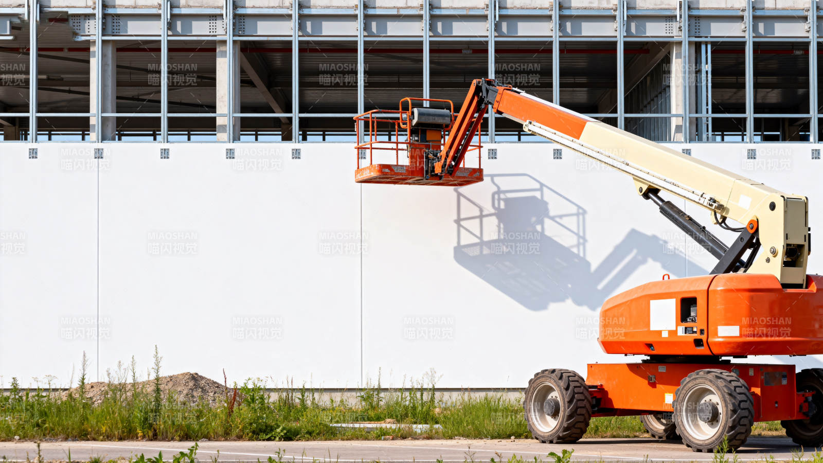 高空作业车施工图片