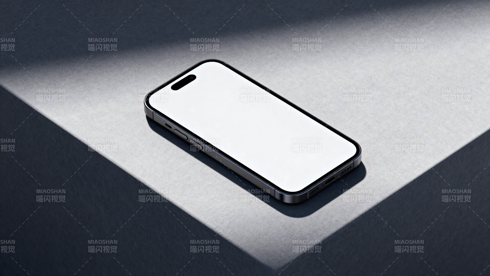 简约手机光影图图片