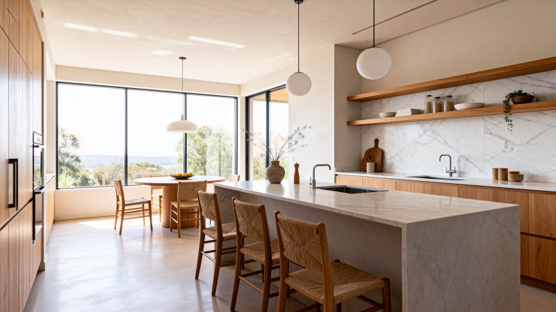 现代简约厨房设计图片