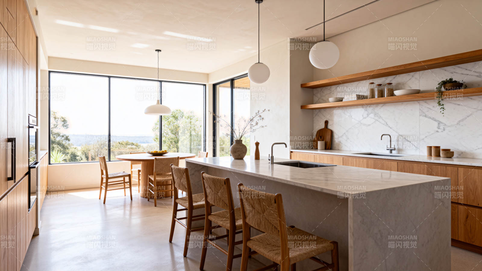 现代简约厨房设计图片