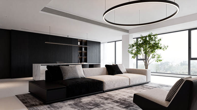 现代简约客厅设计图片