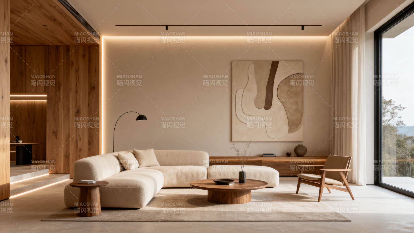 现代简约客厅设计图片